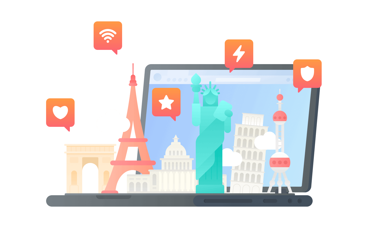 在捷克斯洛伐克连接到中国的加速器 - 大陆VPN